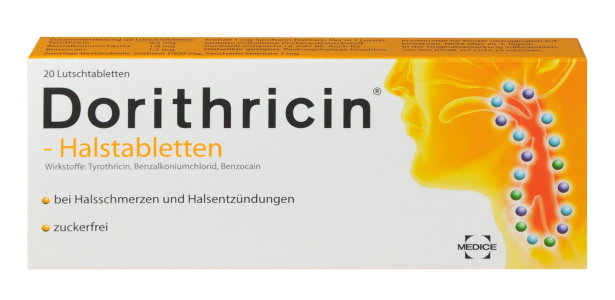 Dorithricin gegen Halsschmerzen