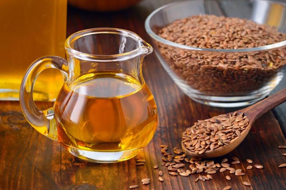 Leinsamenöl mit Omega 3 Fettsäuren